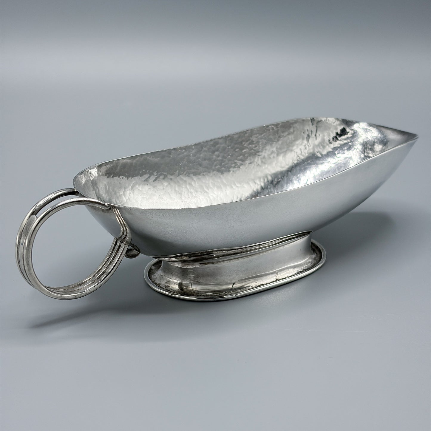 Estate 940 Silver Sauce Boat by Hector Aguilar