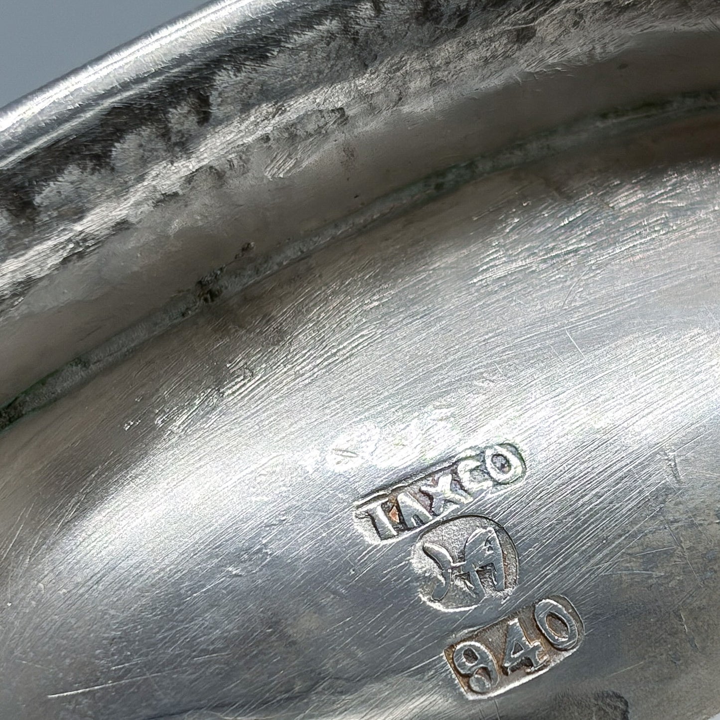 Estate 940 Silver Sauce Boat by Hector Aguilar