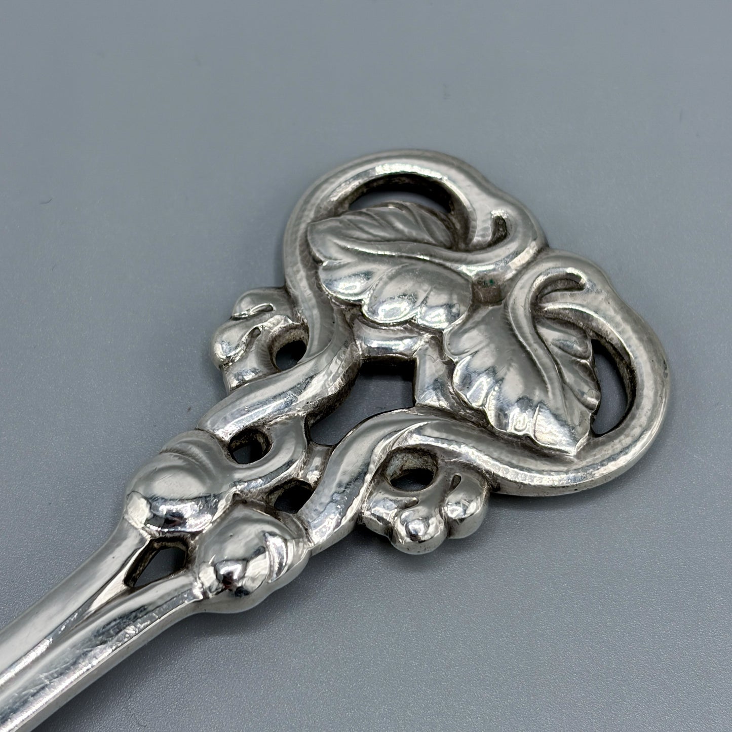 Estate Georg Jensen Sterling Silver Ornamental Server No.58