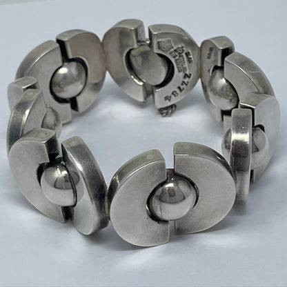 Estate Sterling Silver Bracelet by Antonio Pineda