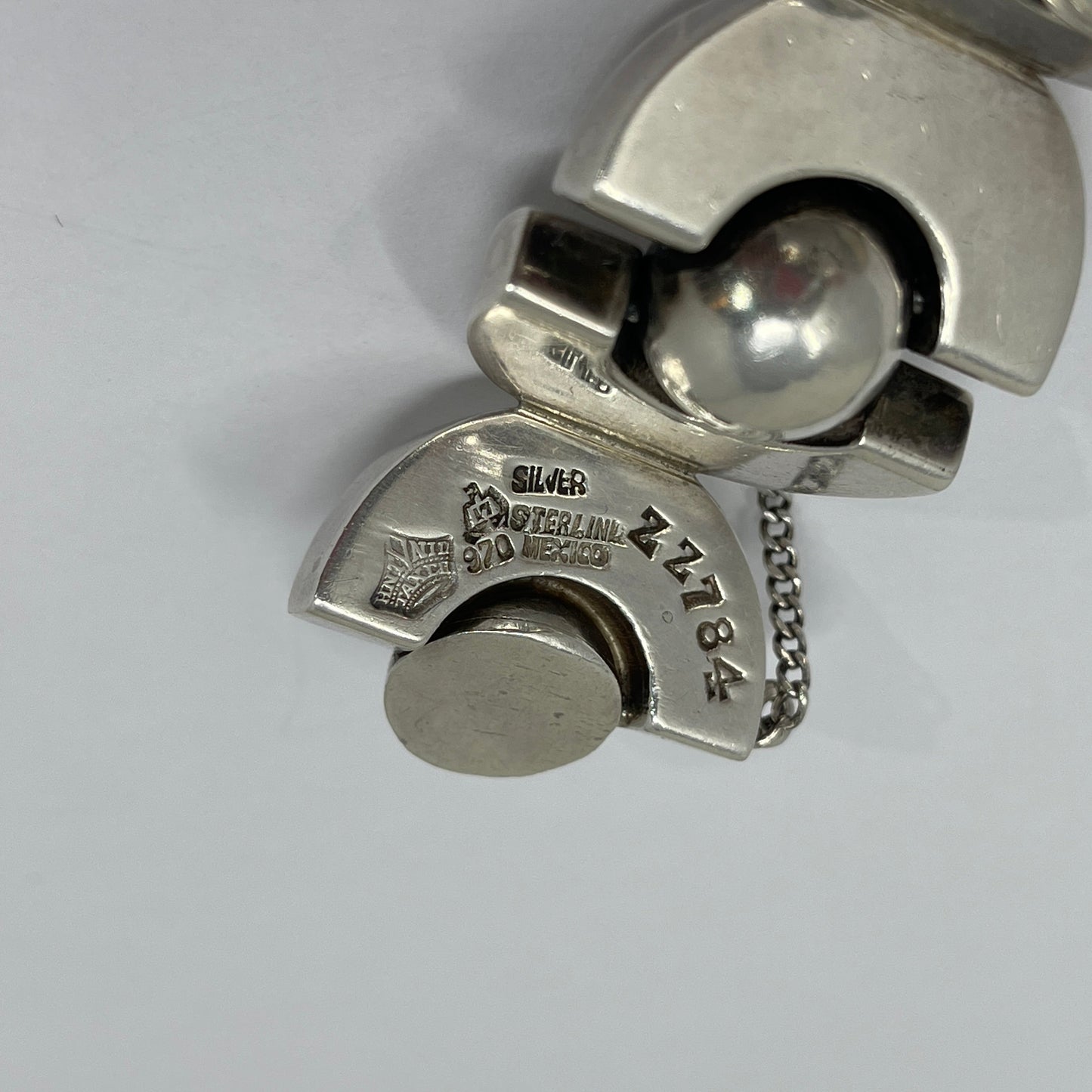 Estate Sterling Silver Bracelet by Antonio Pineda