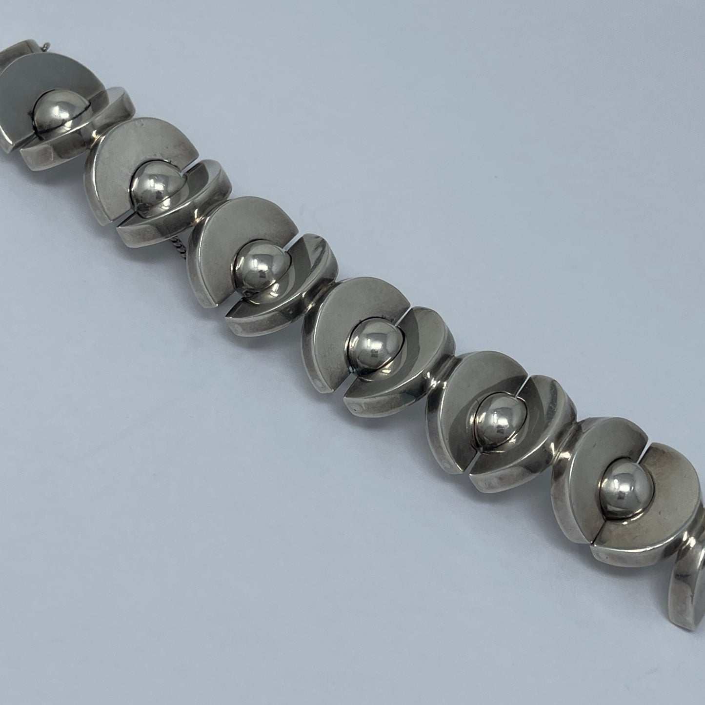 Estate Sterling Silver Bracelet by Antonio Pineda