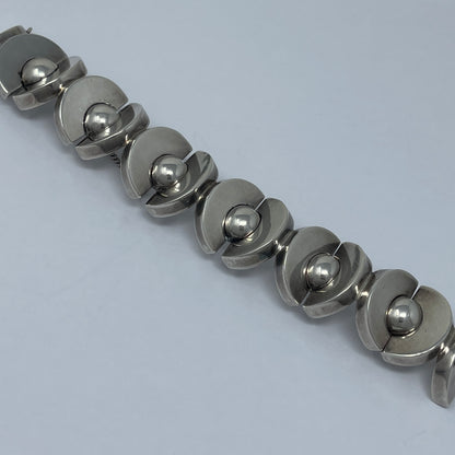 Estate Sterling Silver Bracelet by Antonio Pineda