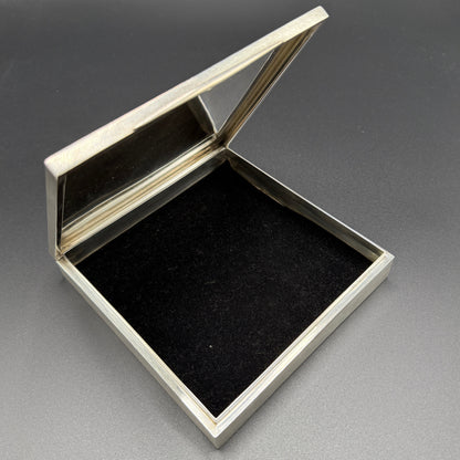 Estate Buccellati Square Segrinato Hinged Box