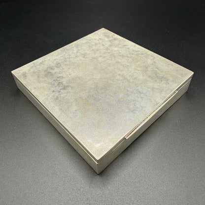 Estate Buccellati Square Segrinato Hinged Box