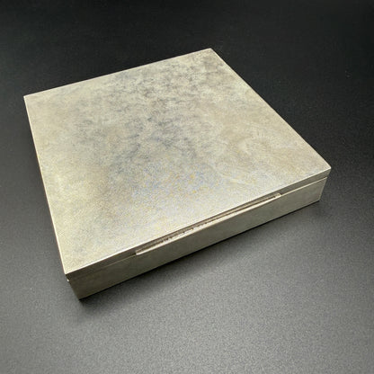 Estate Buccellati Square Segrinato Hinged Box