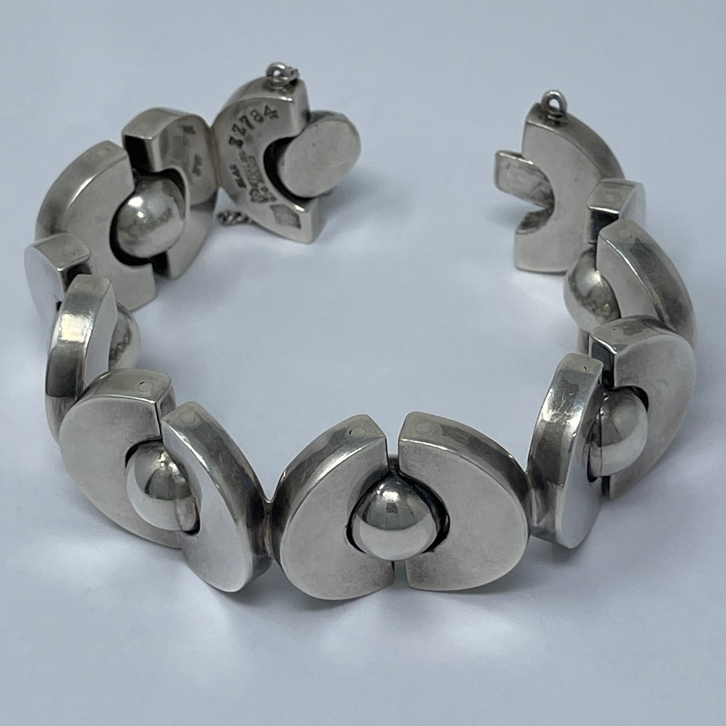 Estate Sterling Silver Bracelet by Antonio Pineda