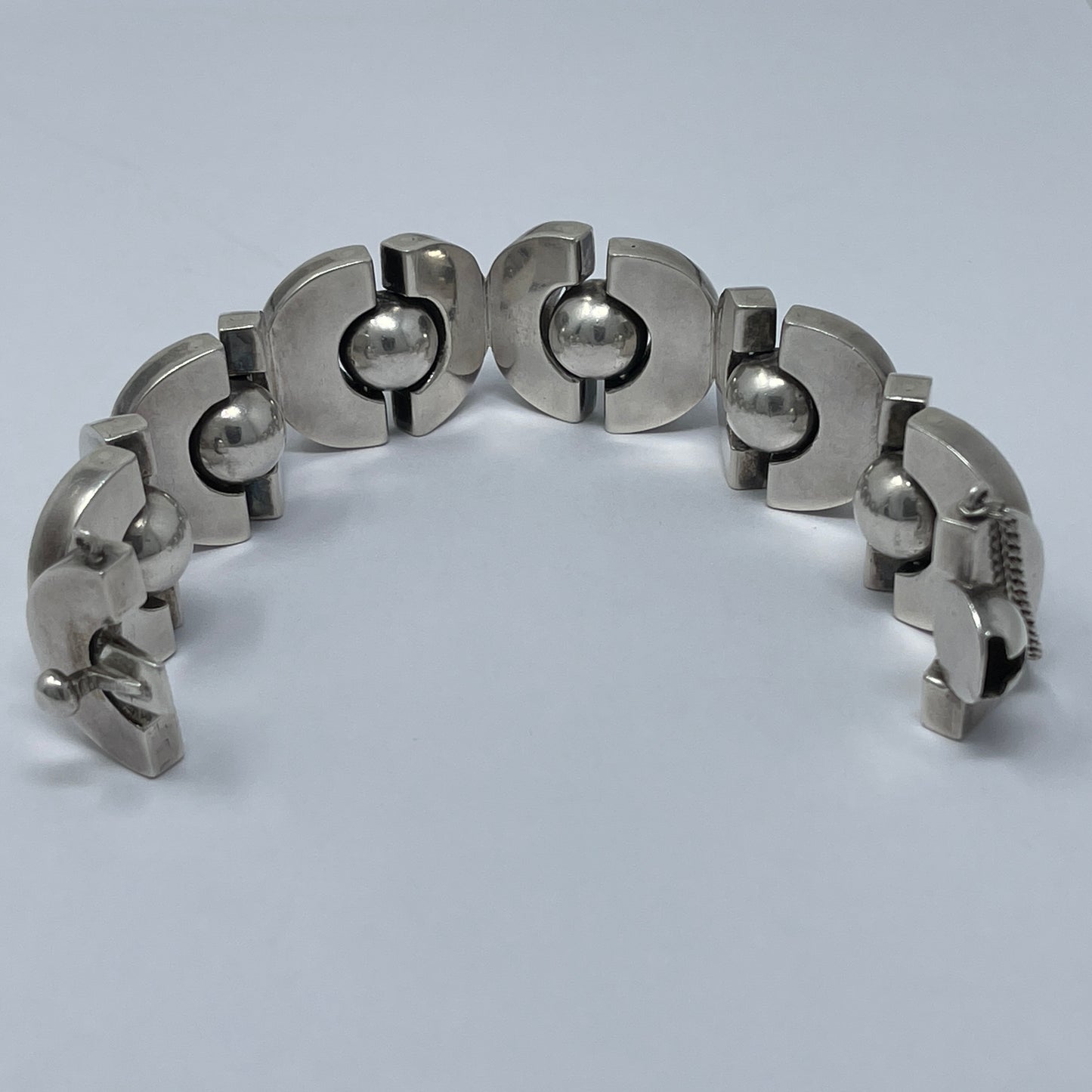 Estate Sterling Silver Bracelet by Antonio Pineda