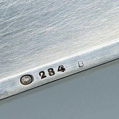 Georg Jensen Sterling Silver Large Cigarette Box No. 284B by Jorgen Jensen