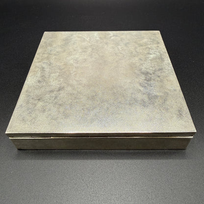 Estate Buccellati Square Segrinato Hinged Box