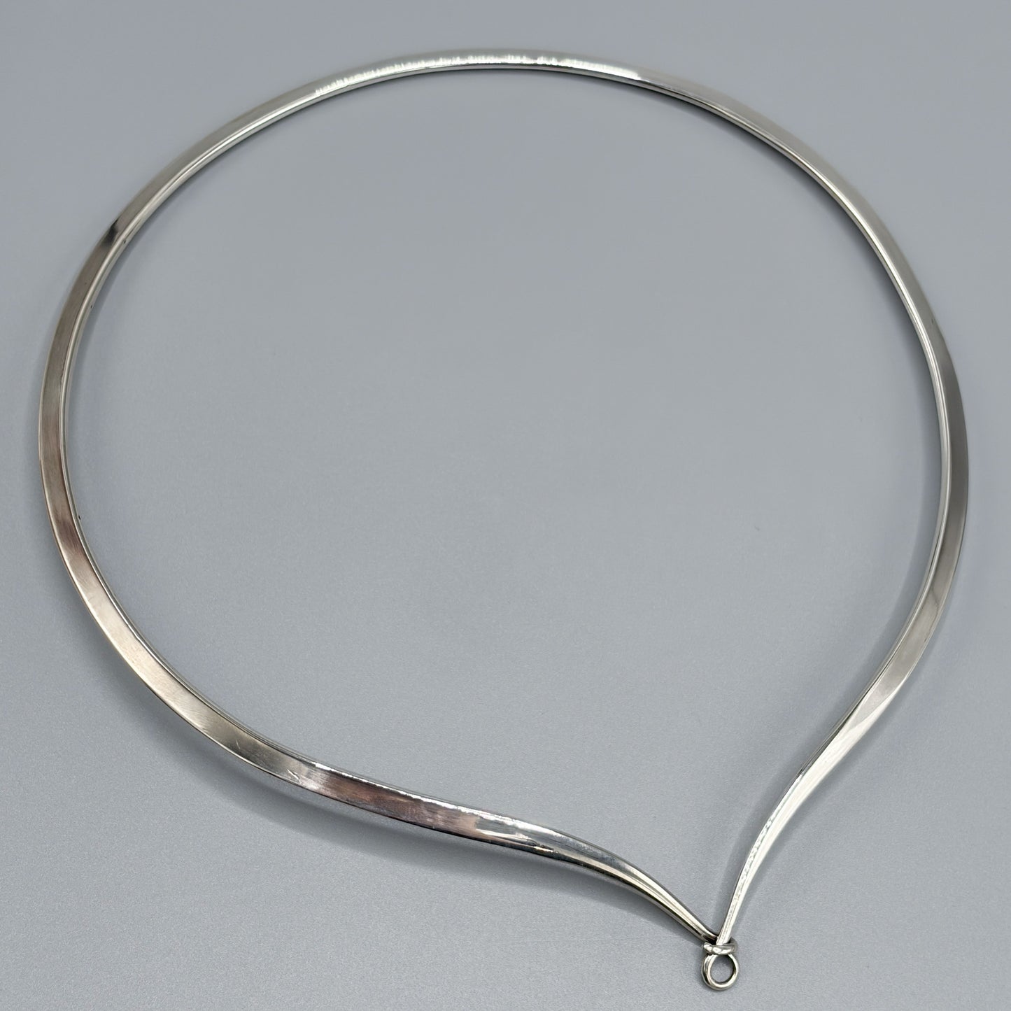 Estate Georg Jensen Sterling Silver Neck Ring and Pendant by Torun No.169/135