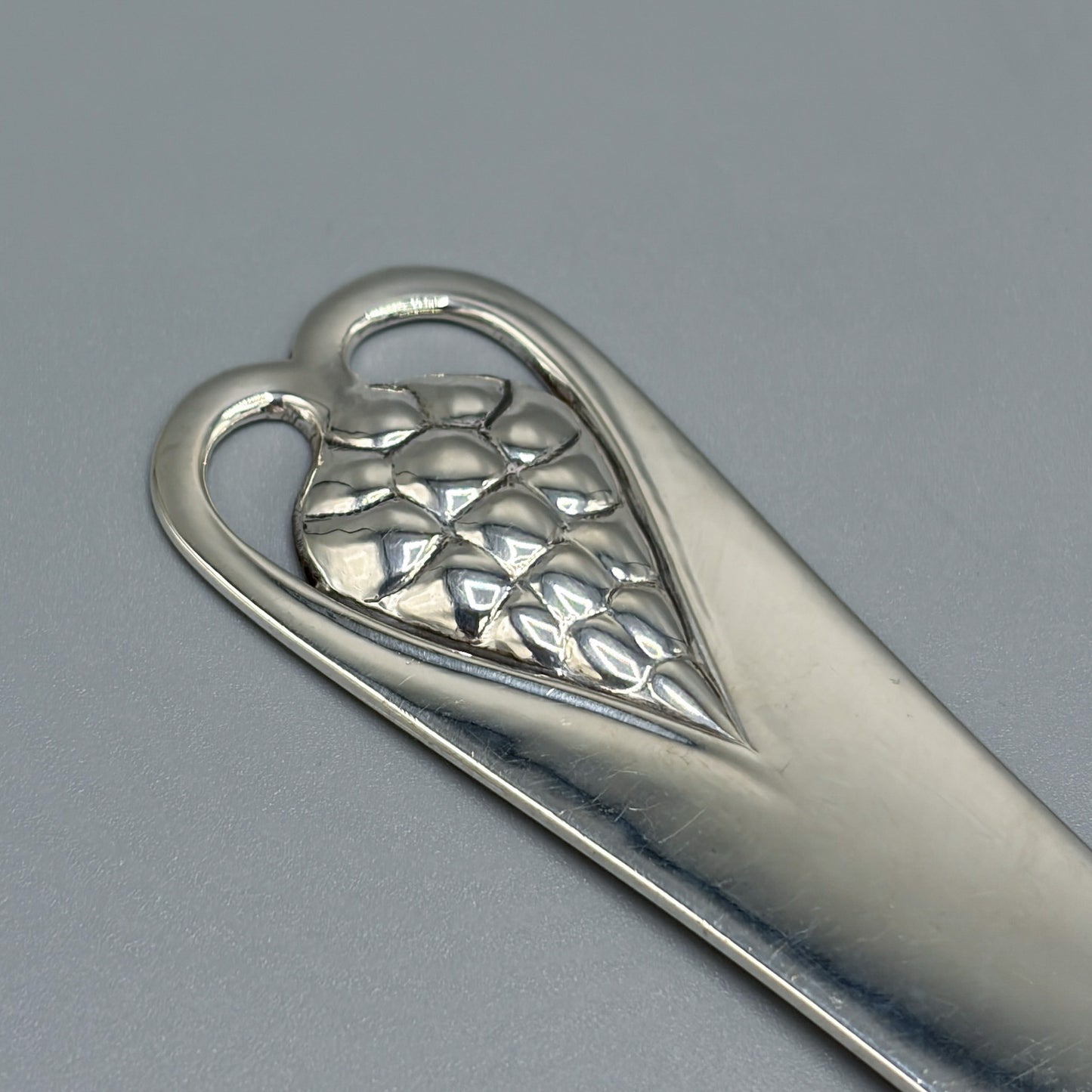Estate Sterling Silver Flatware Set with Grapes No. 19 By Georg Jensen  129 Pieces