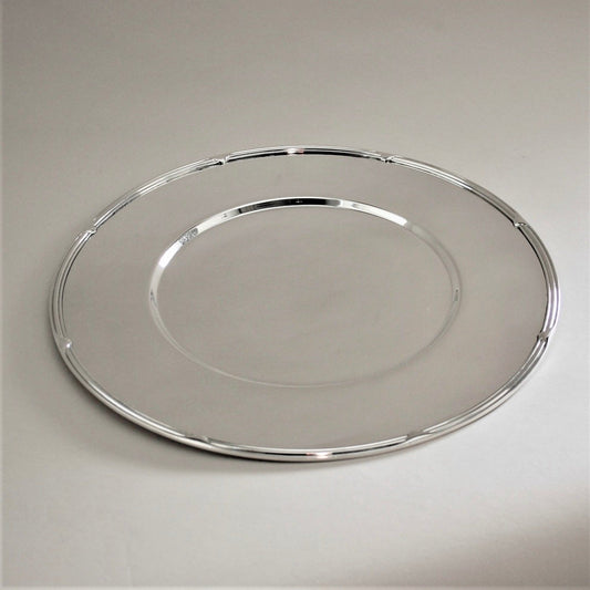 Robbe & Berking Silver Plated "Classic-Faden" Service Plate