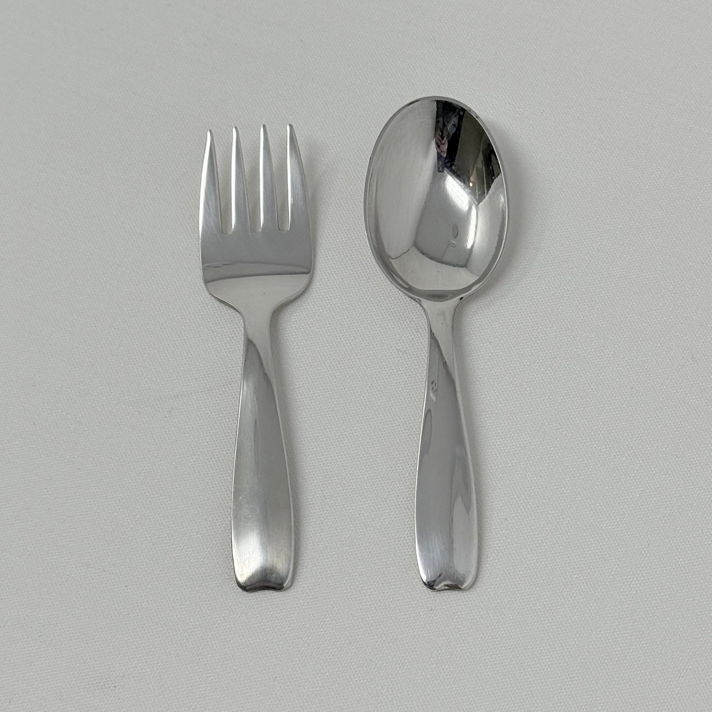 Estate Tiffany & Co. Sterling Silver Baby Spoon and Fork
