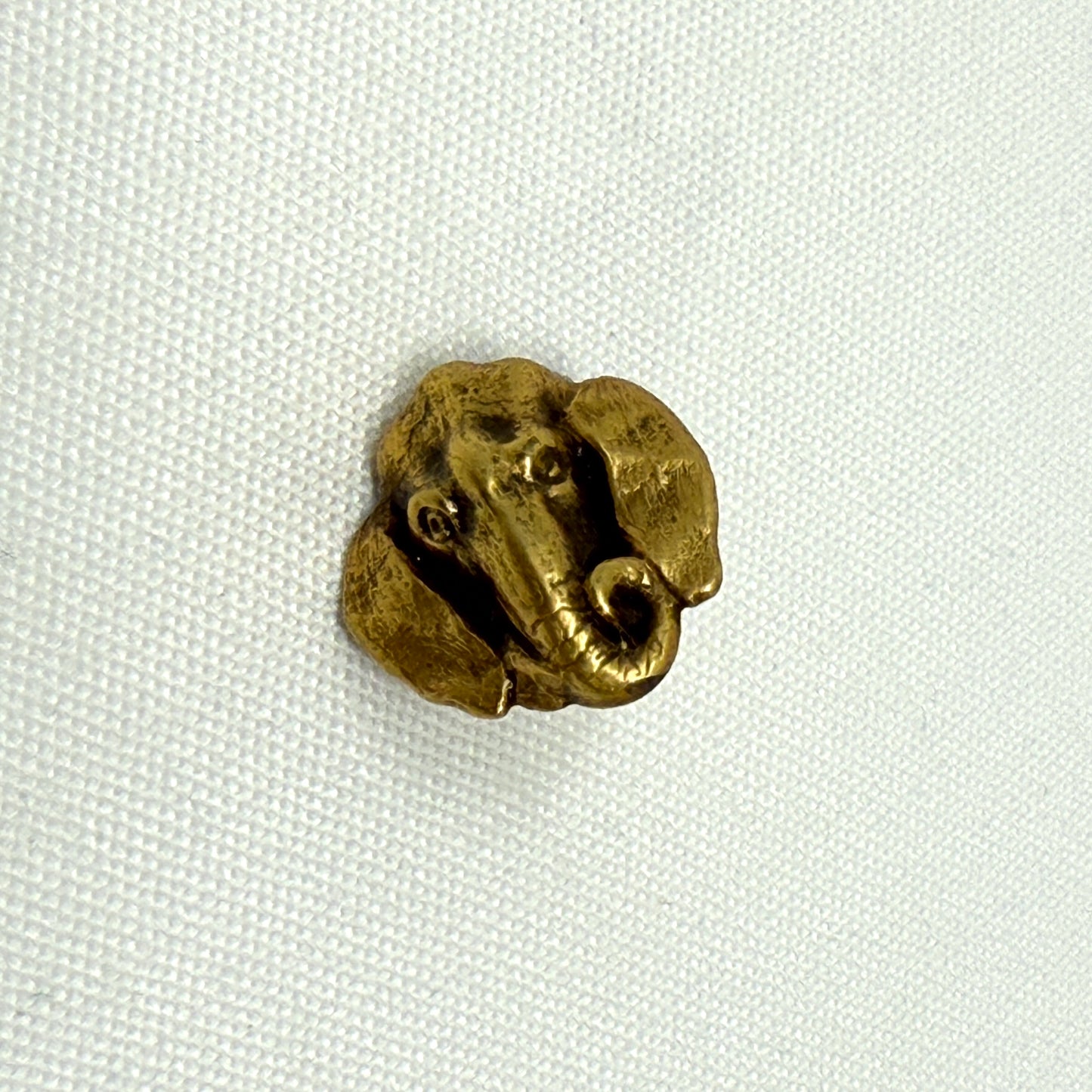 Estate Joseff of Hollywood Russian Gold Plated Elephant Tie Tack