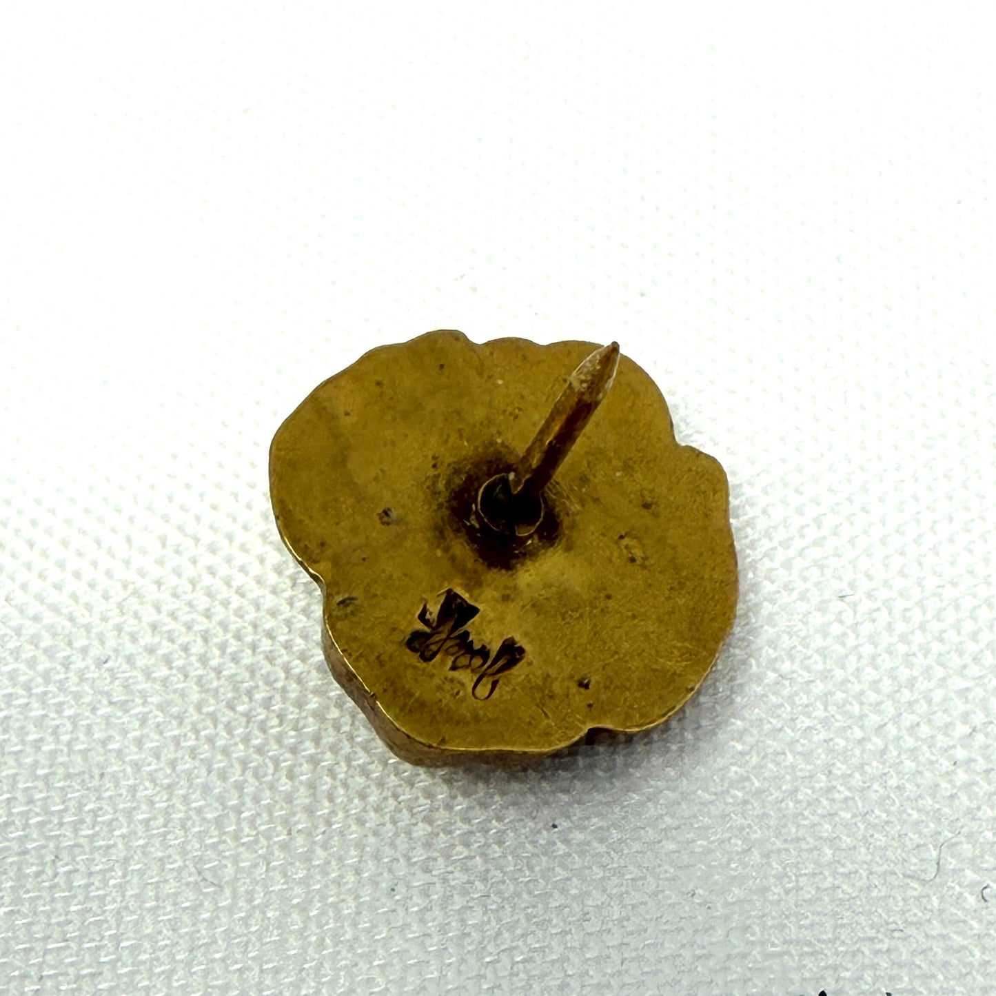 Estate Joseff of Hollywood Russian Gold Plated Elephant Tie Tack