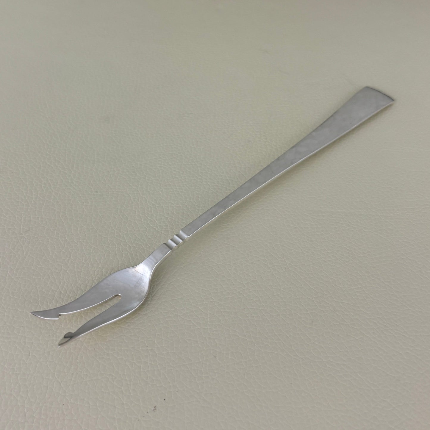 Estate Sterling Silver Porter Blanchard "Capri" Rare Serving Fork Scalloped Edge