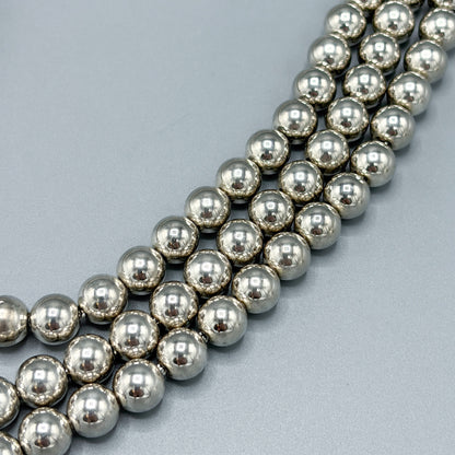 Estate Sterling Silver 3 Strand Necklace by Von Musulin