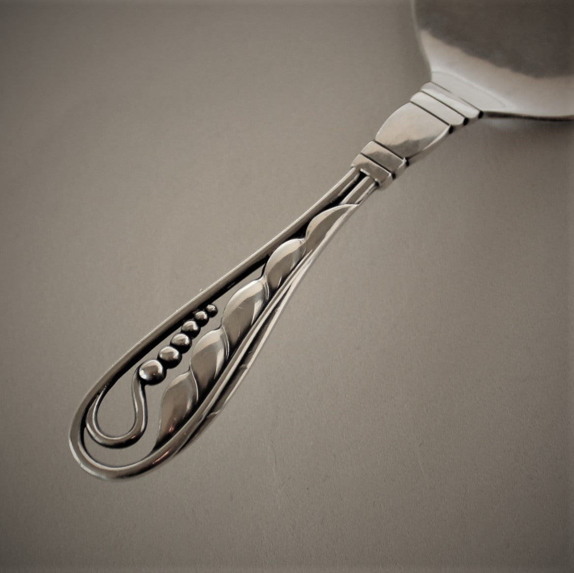 Georg Jensen Sterling Silver Ornamental Pie Server No. 42