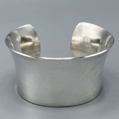 Estate Anton Michelson Sterling Silver Modernist Cuff