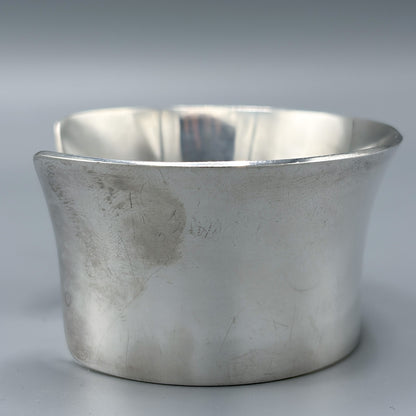Estate Anton Michelson Sterling Silver Modernist Cuff