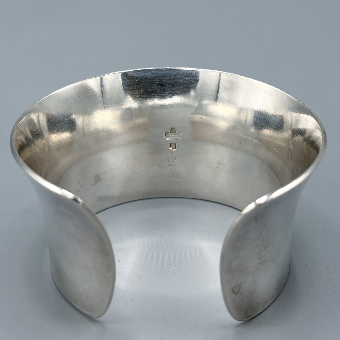 Estate Anton Michelson Sterling Silver Modernist Cuff