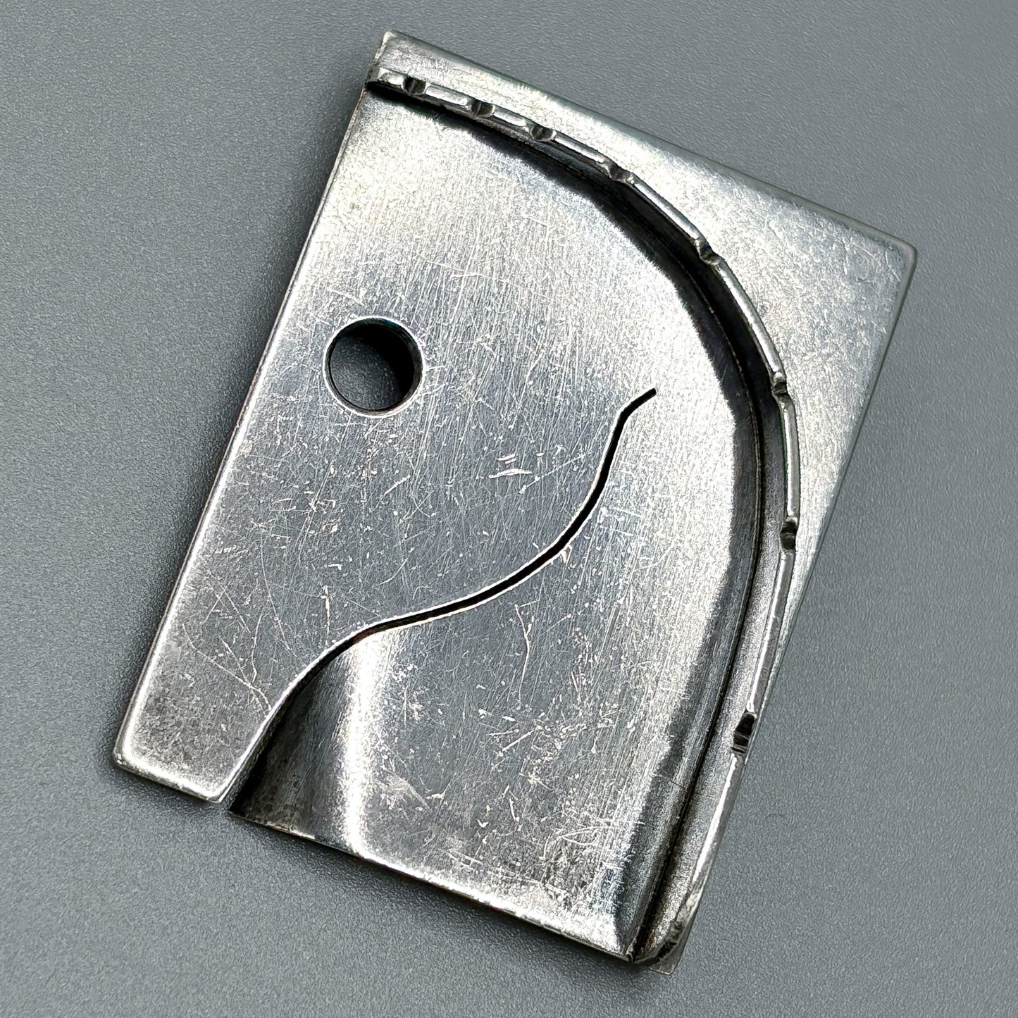 Estate Sterling Silver Horse Brooch by Lobel