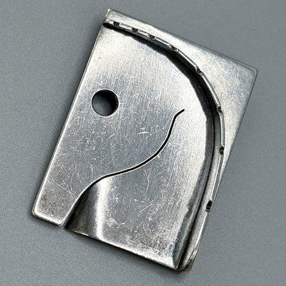 Estate Sterling Silver Horse Brooch by Lobel