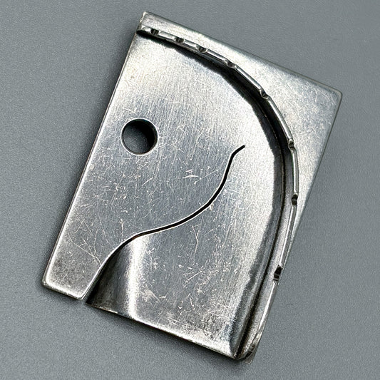 Estate Sterling Silver Horse Brooch by Lobel