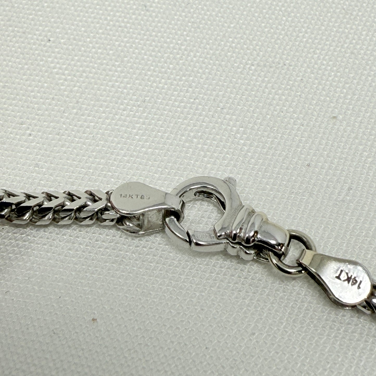 Estate Sterling Silver Snake Chain Necklace