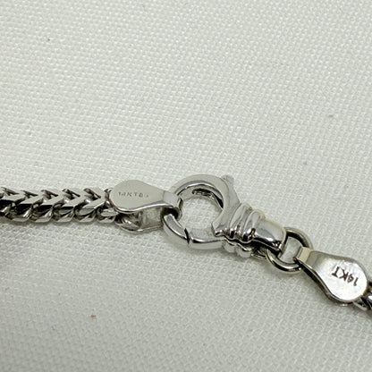 Estate Sterling Silver Snake Chain Necklace