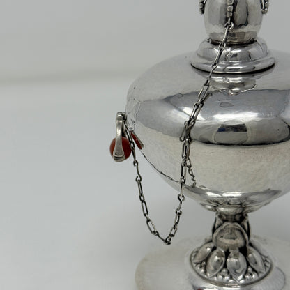 Estate Georg Jensen Cigar Lighter or Oil Lamp No. 73