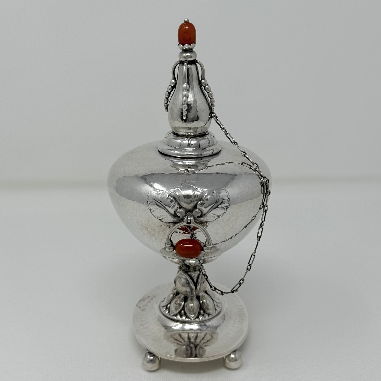 Estate Georg Jensen Cigar Lighter or Oil Lamp No. 73