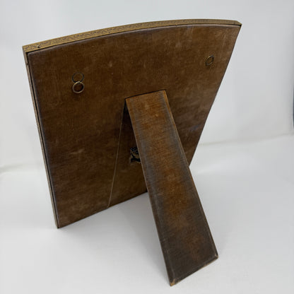 Estate Jade and Antique Bronze Picture Frame