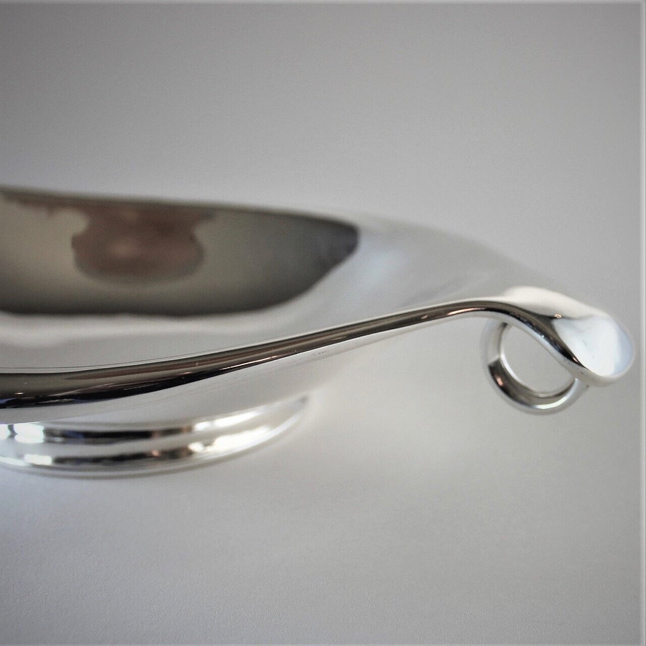 Georg Jensen Sterling Silver "Ring" Bowl, No.577 by Gustav Pedersen