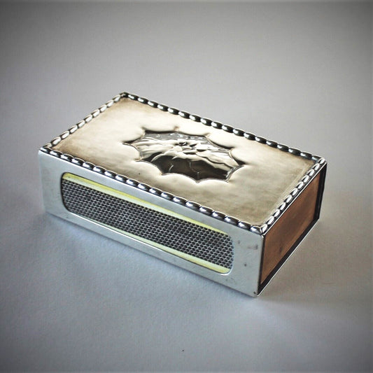 Georg Jensen Sterling Silver Large Match Box Holder No.88