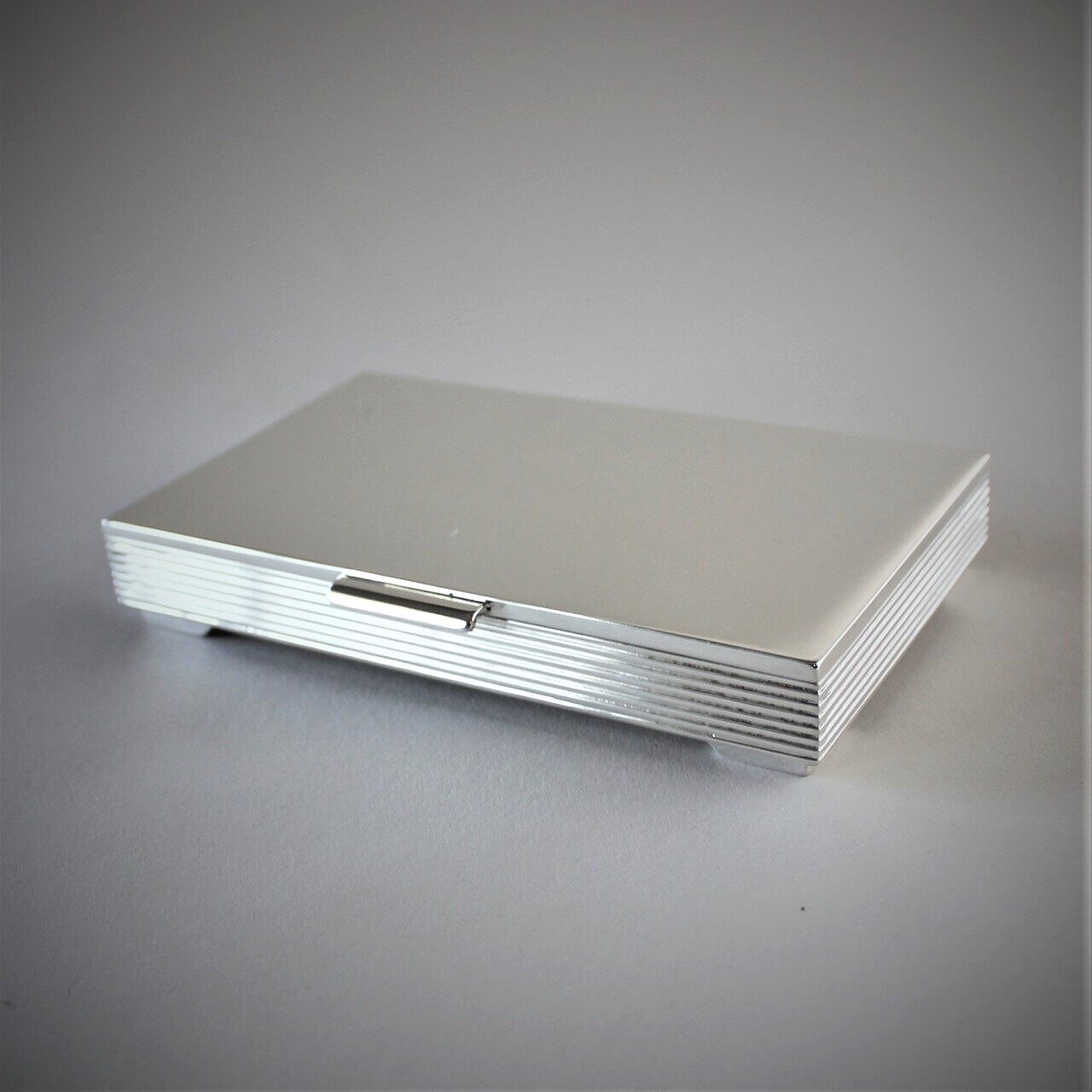 Estate Georg Jensen Sterling Silver Small Table Box by Sigvard Bernadotte No. 712