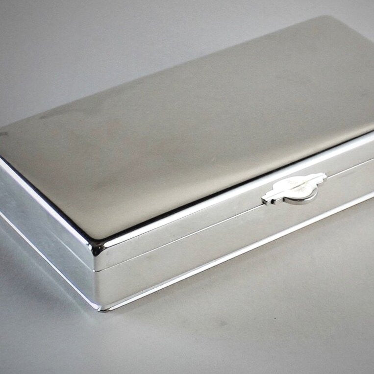 Georg Jensen Sterling Silver Keepsake  Box, No.962  by Sören Georg Jensen