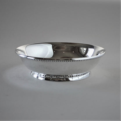 Georg Jensen Sterling Silver Art Deco Footed Dish, pair, No.158B