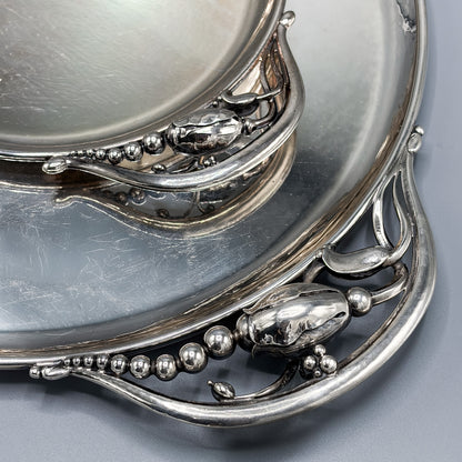 Georg Jensen Sterling Silver Serving Tray no2H