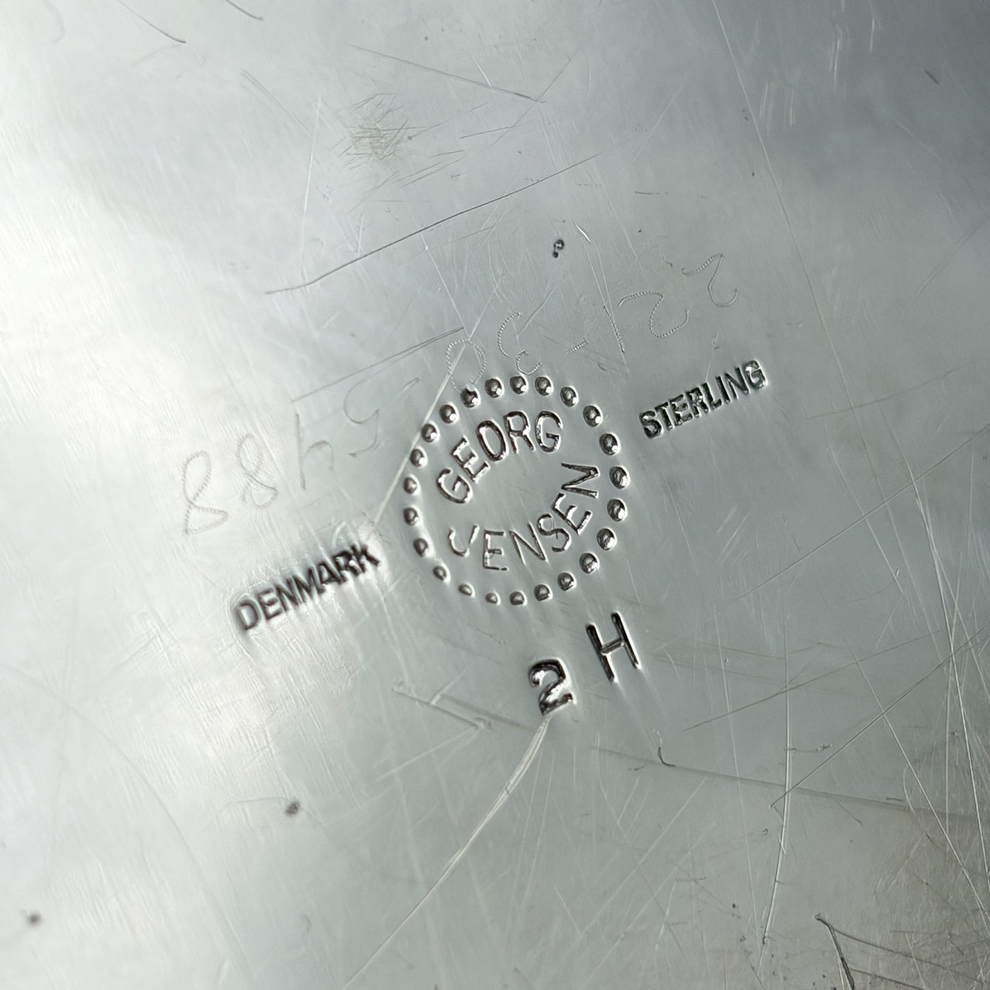 Georg Jensen Sterling Silver Serving Tray no2H