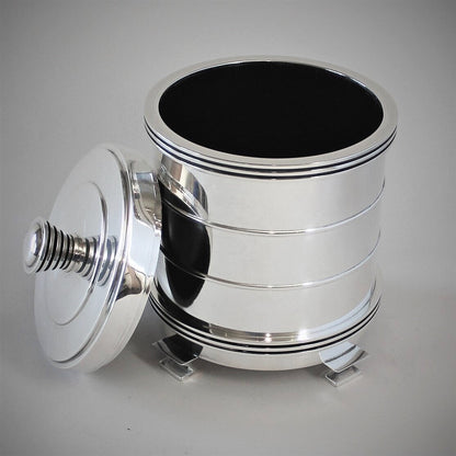 Georg Jensen Sterling Silver Very Rare Tobacco Jar, No.796 by Jorgen Jensen