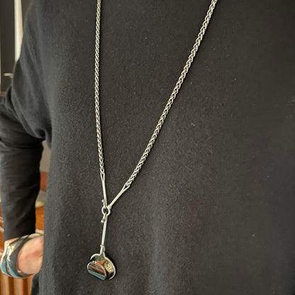 Estate Georg Jensen Vivianna Torun Heavy Wheat Chain No 297B