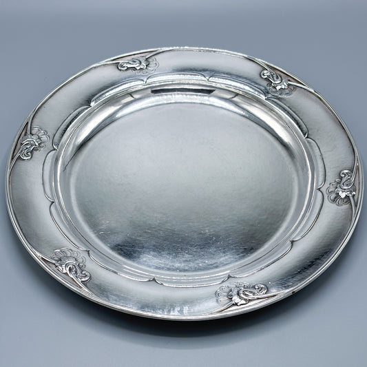 Estate Georg Jensen Large Sterling Silver Serving Platter no 232L