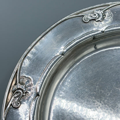 Estate Georg Jensen Large Sterling Silver Serving Platter no 232L