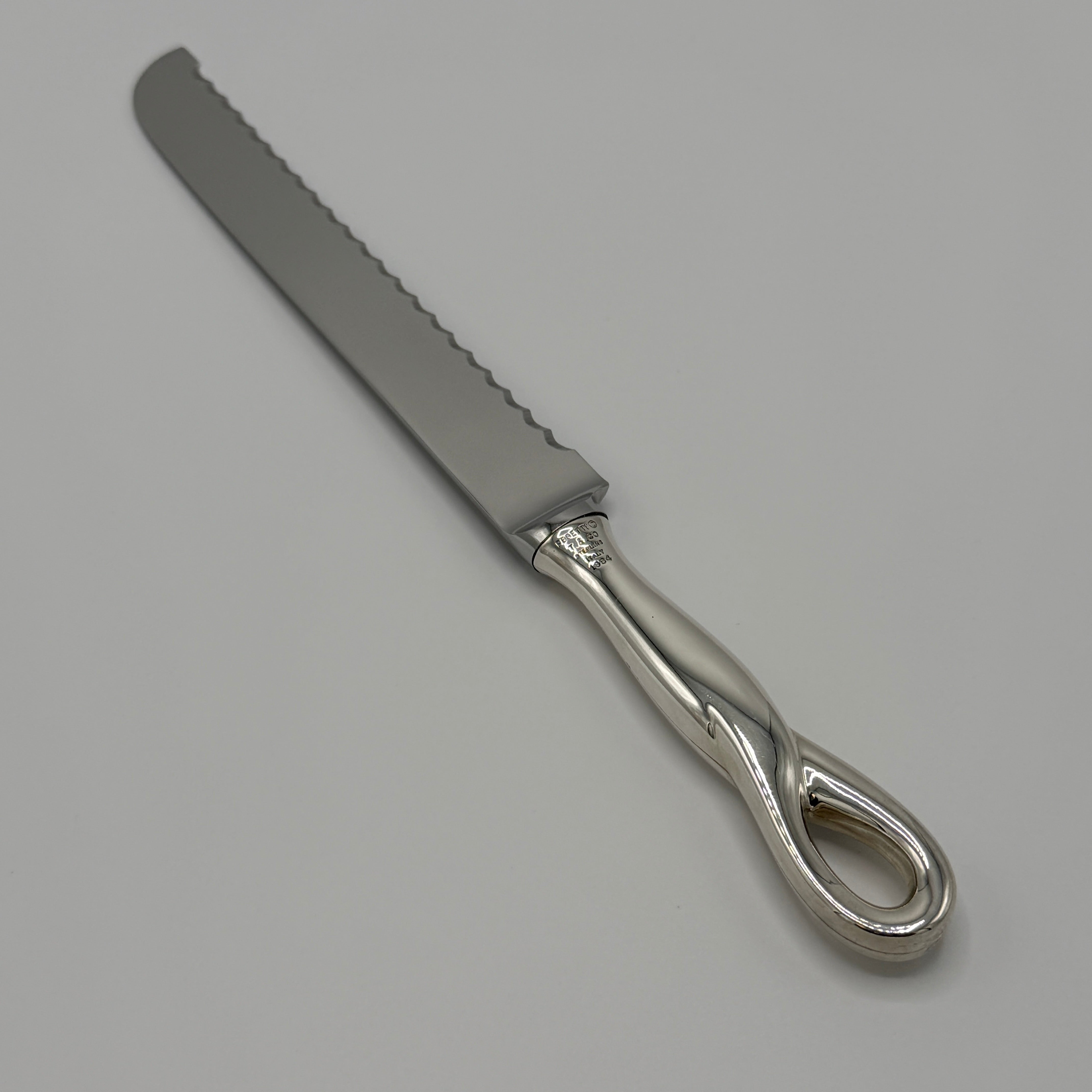 Estate Tiffany & Co. Sterling Silver Cake Knife by Else Peretti