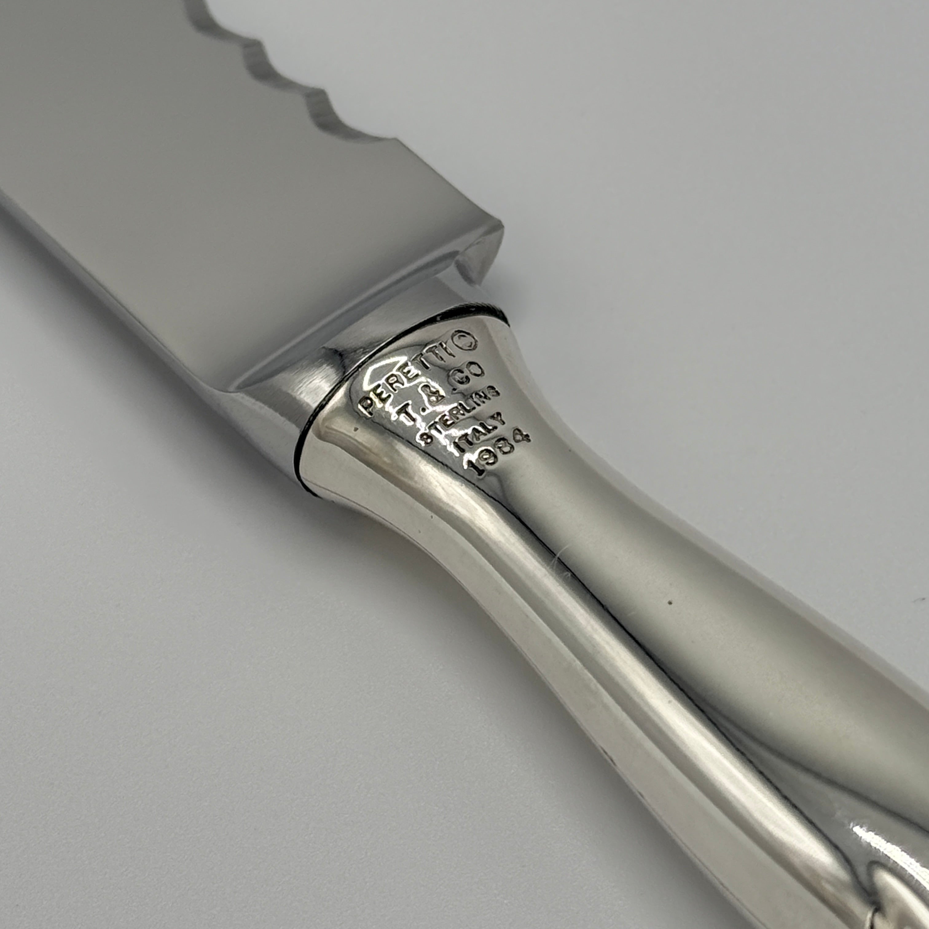 Estate Tiffany & Co. Sterling Silver Cake Knife by Else Peretti