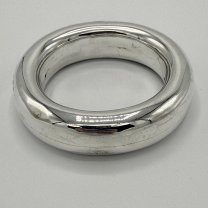 Estate Sterling Silver Doughnut Bangle