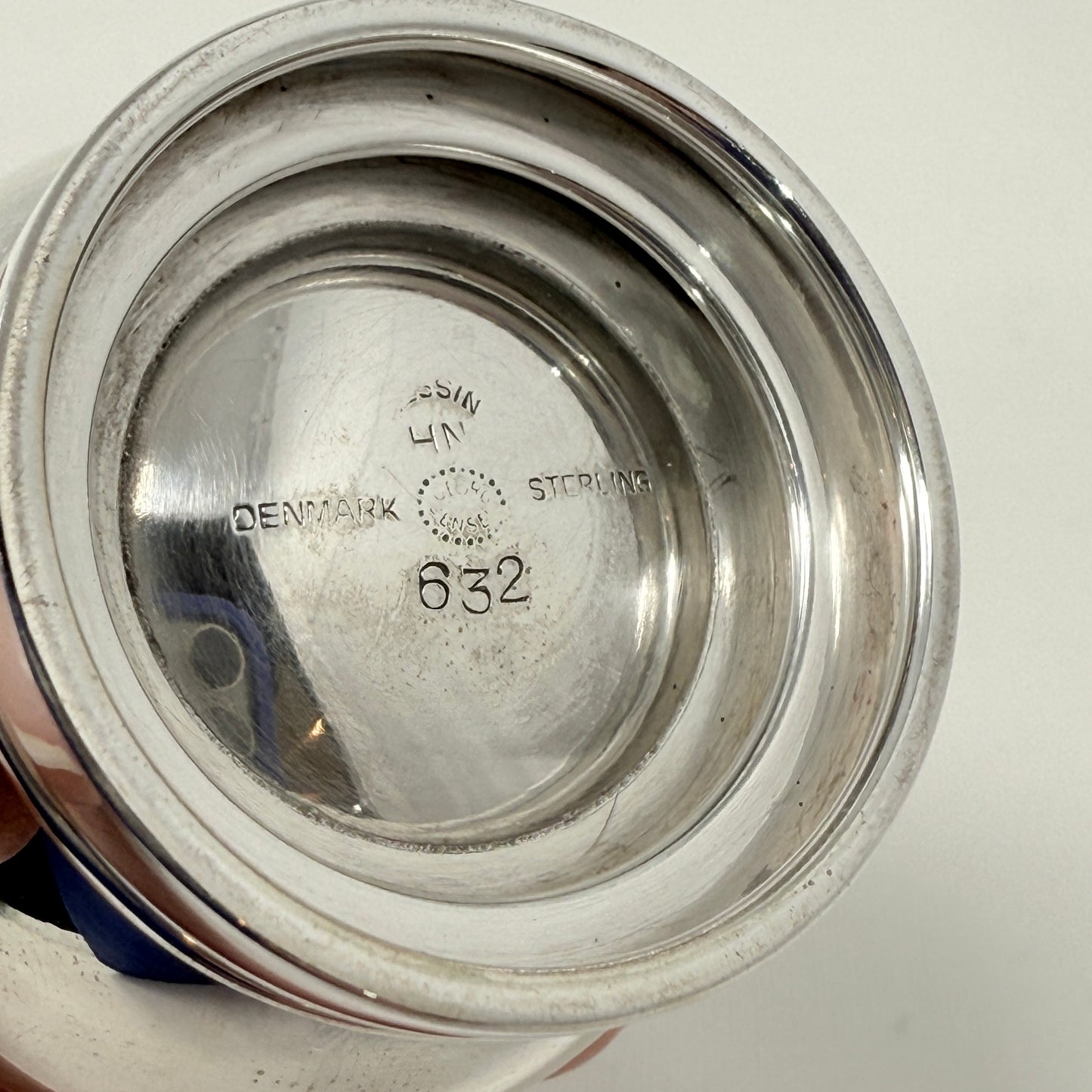 Georg Jensen Sterling Silver Pyramid Cruet Set by Harald Nielsen No 632