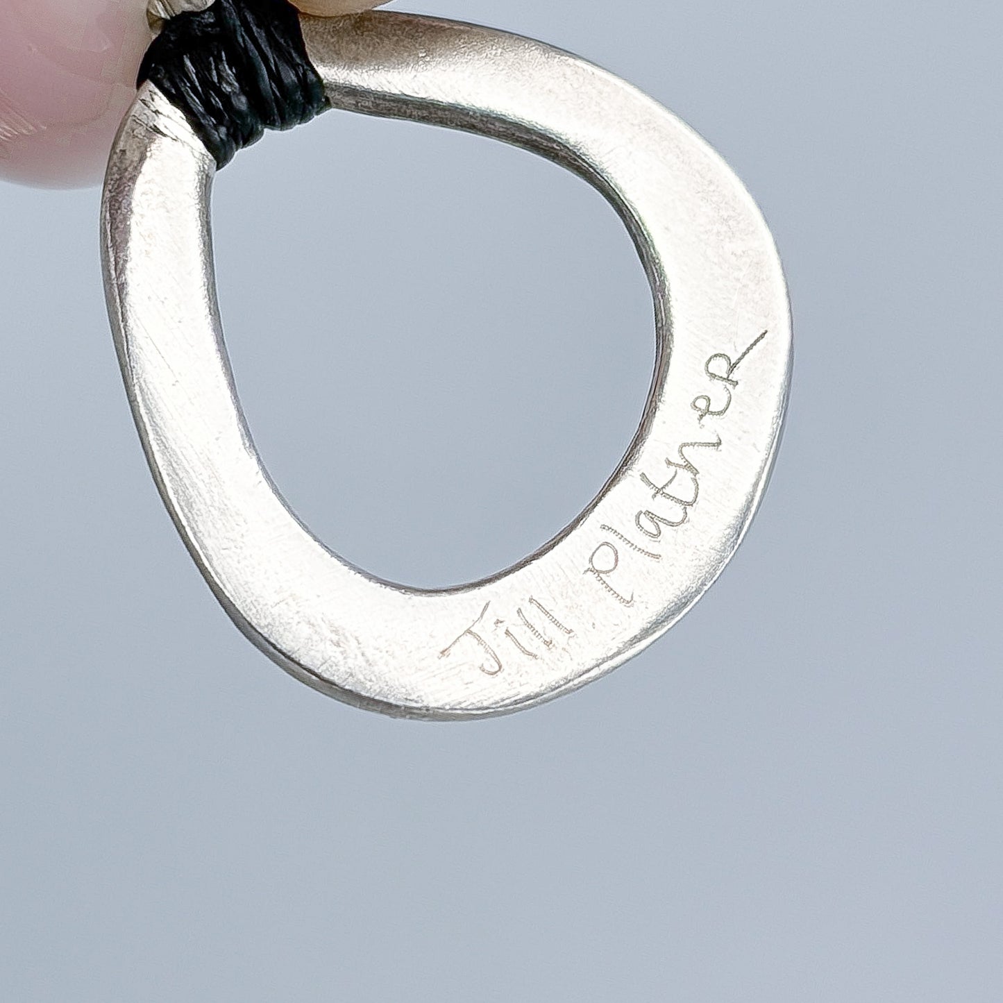 Estate Jill Platner Sterling Silver Large "Bones" Necklace